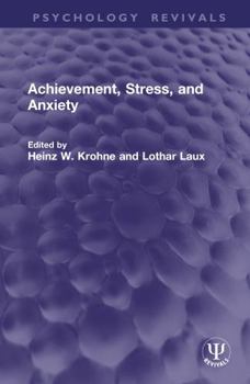 Hardcover Achievement, Stress, and Anxiety Book