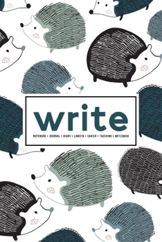 Paperback Write: Notebook - Journal - Diary- Libreta - Cahier - Taccuino - Notizbuch: 110 Pages for Writing, Drawing, Sketching & Organ Book