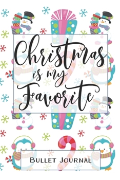 Paperback Christmas Bullet Journal: Get organised with this dot grid journal, make notes, present lists, food ideas Book