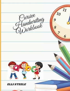 Paperback Cursive Handwriting Workbook: This gorgeous cursive handwriting workbook contains over 112 pages for Book