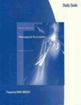 Paperback Study Guide for Hirschey's Managerial Economics, 11th Book