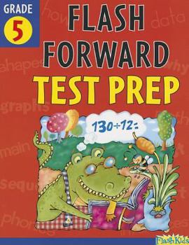 Paperback Flash Forward Test Prep, Grade 5 Book