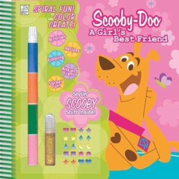 Spiral-bound Scooby Doo a Girl's Best Friend [With Stickers and Markers and Glitter Glue] Book