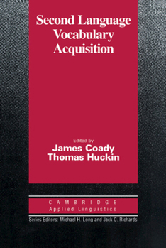 Second Language Vocabulary Acquisition: A Rationale for Pedagogy - Book  of the Cambridge Applied Linguistics
