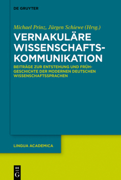 Hardcover Vernakuläre Wissenschaftskommunikation [German] Book