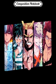 Composition Notebook: My Hero Academia Plus Ultra Journal/Notebook Blank Lined Ruled 6x9 100 Pages