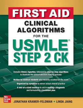 Paperback First Aid Clinical Algorithms for the USMLE Step 2 Ck Book