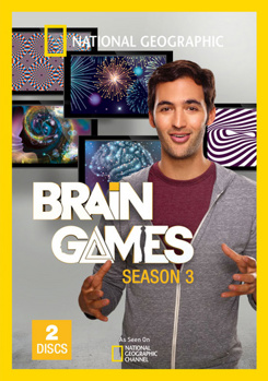 DVD National Geographic: Brain Games Season 3 Book