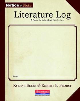 Spiral-bound Notice & Note Literature Log Book