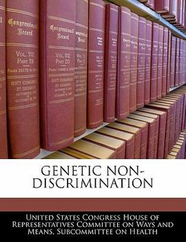 Paperback Genetic Non-Discrimination Book