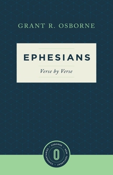 Paperback Ephesians Verse by Verse Book