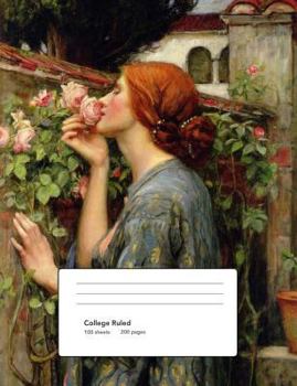 Soul of the Rose Composition Book: College Rule, 7. 44 X 9. 69