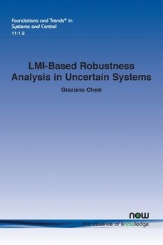 Paperback LMI-Based Robustness Analysis in Uncertain Systems Book
