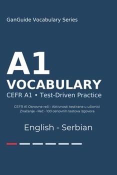 Paperback GanGuide A1 Engleski Rečnik: Kompletan CEFR rečnik sa testovima i izgovorom Book