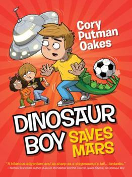 Paperback Dinosaur Boy Saves Mars Book