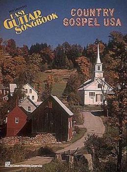 Paperback Country Gospel U.S.A.: Easy Guitar Book