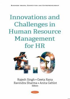 Hardcover Innovations and Challenges in Human Resource Management for Hr4.0 Book