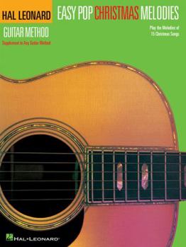 Paperback Easy Pop Christmas Melodies: Book Only Book