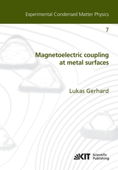 Paperback Magnetoelectric coupling at metal surfaces Book