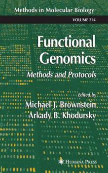 Hardcover Functional Genomics: Methods and Protocols Book