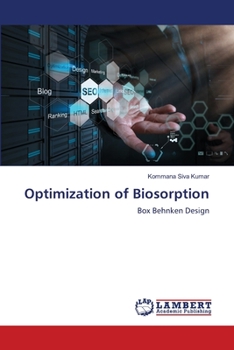 Paperback Optimization of Biosorption Book