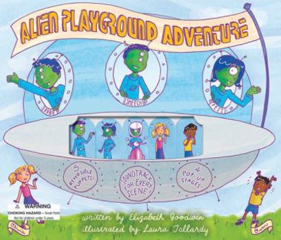 Hardcover Alien Playground Adventure Puppet Theater Book