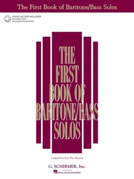 The First Book of Baritone/Bass Solos (Book only): Voice and Piano