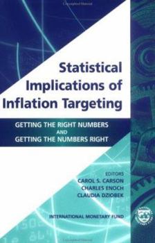 Paperback Statistical Implications of Inflation Targeting: Getting the Right Numbers and Getting the Numbers Right Book