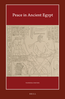 Hardcover Peace in Ancient Egypt Book