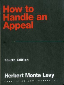 Hardcover How to Handle an Appeal 4th Ed Book