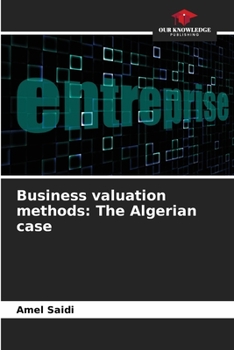 Paperback Business valuation methods: The Algerian case Book