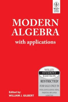 Paperback Modern Algebra with Applications Book