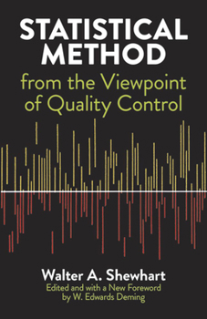 Paperback Statistical Method from the Viewpoint of Quality Control Book