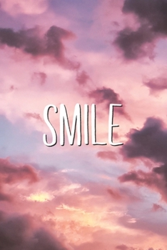 Paperback Smile: Be Happy Aesthetic Smile Vibe Blank Lined Paper Journal Book