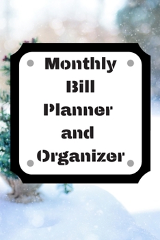 Monthly Bill Planner and Organizer: Finance Monthly & Weekly Budget Planner Expense Tracker Bill Organizer Journal Notebook | Budget Planning,Workbook | ... (Expense Tracker Budget Planner)