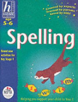 Paperback Spelling (Hodder Home Learning: Age 5-6) Book