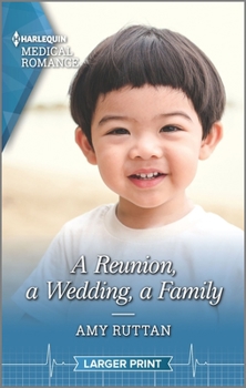 Mass Market Paperback A Reunion, a Wedding, a Family [Large Print] Book