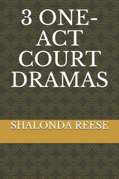 Paperback 3 One-Act Court Dramas Book