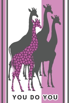 Paperback You Do You: 2 Year Undated Weekly Planner For Giraffe Lovers Book