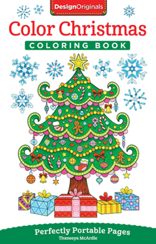 Paperback Color Christmas Coloring Book: Perfectly Portable Pages Book