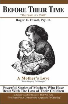 Paperback Before Their Time: The Death of a Child Book