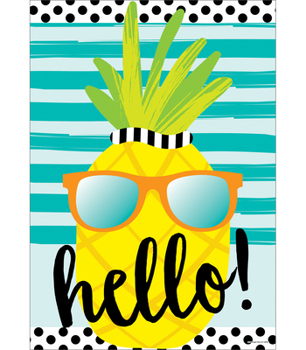 Poster Simply Stylish Tropical Hello Poster Book