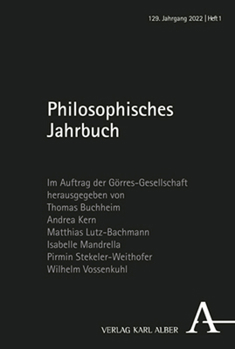 Paperback Philosophisches Jahrbuch 1/2022 [German] Book