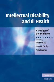 Paperback Intellectual Disability and Ill Health Book