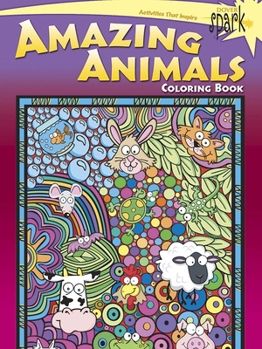 Paperback Spark Amazing Animals Coloring Book