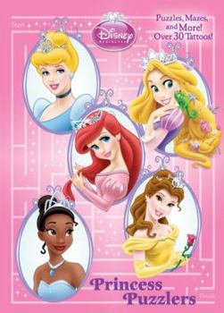 Paperback PRINCESS PUZZLERS - Book