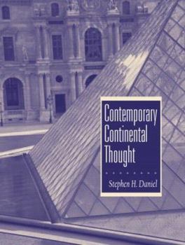 Paperback Contemporary Continental Thought Book