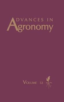 Hardcover Advances in Agronomy: Volume 53 Book