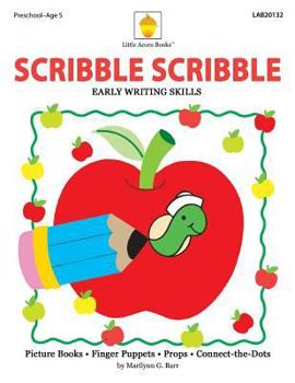 Paperback Scribble Scribble: Early Writing & Readiness Skills Practice Book