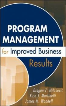 Hardcover Program Management for Improved Business Results Book